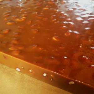 caramel slab