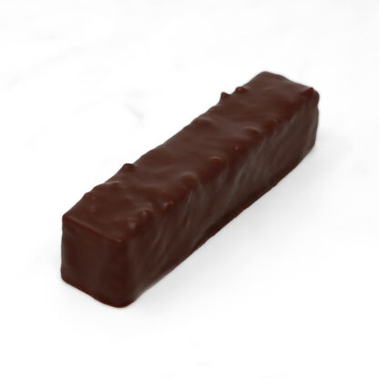 Hazelnut Praline Chocolate Barre Angled Unboxed