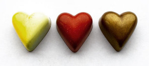 Valentine Heart Chocolates - Thin