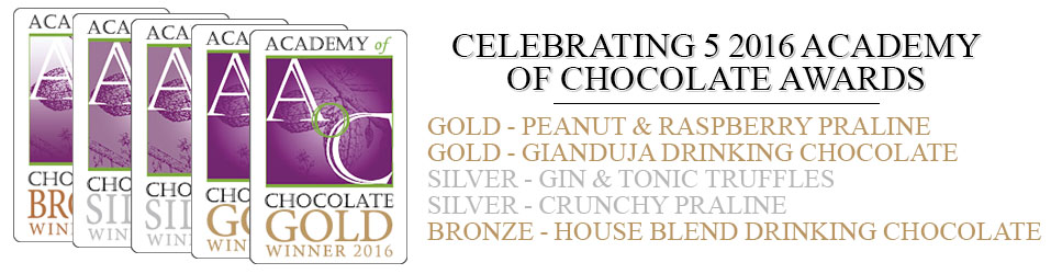 Academy of Chocolate Awards 2016 Winners Banner