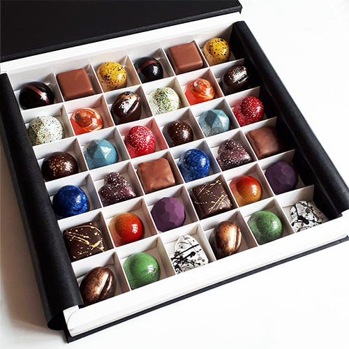 36 Piece Luxury Chocolate Selection Box Angled