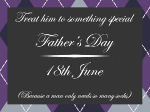 Father's Day 2017 18th June