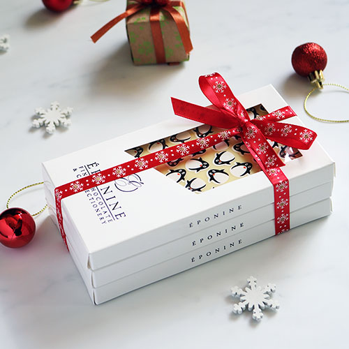 Christmas Chocolate Bar Gift Set with Decorations