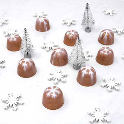 Mince Pie Chocolates with Decorations