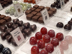 Chocolate Display at Brighton Chocolate Festival 2018
