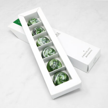 Gin and Tonic Chocolates Angled Open Box with Sleeve