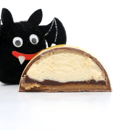 Treat Halloween Sn'egg Cross Section with Bat